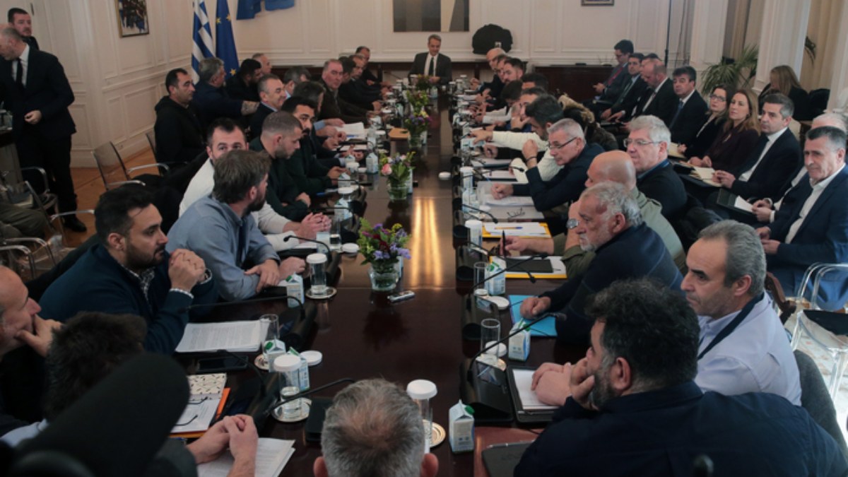 Μητσοτάκης στους αγρότες: “Δεν έχω την απαίτηση να συμφωνήσουμε σε όλα, αλλά να μπει τέλος σε μια περίοδο έντασης”