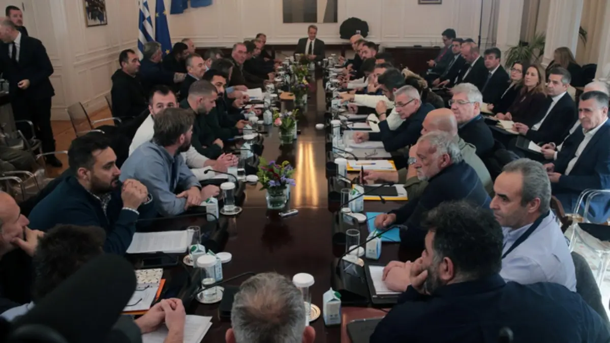 Μητσοτάκης στους αγρότες: “Δεν έχω την απαίτηση να συμφωνήσουμε σε όλα, αλλά να μπει τέλος σε μια περίοδο έντασης”
