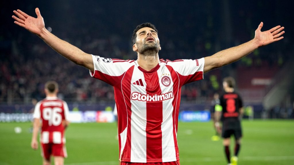 Ολυμπιακός: Έτσι είχαν νικήσει οι “ερυθρόλευκοι” την Λεβερκούζεν στη League Phase του Champions League