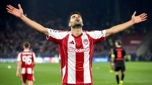 Ολυμπιακός: Έτσι είχαν νικήσει οι “ερυθρόλευκοι” την Λεβερκούζεν στη League Phase του Champions League