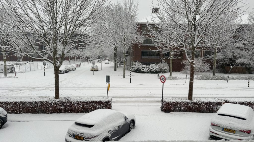 Ολλανδία: Ανεστάλησαν όλα τα δρομολόγια των τρένων και ακυρώθηκαν πτήσεις λόγω του χιονιού και του πάγου (Εικόνες & Βίντεο)