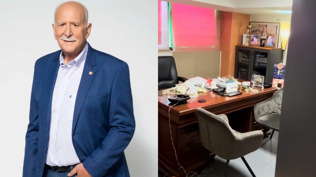 Γιώργος Παπαδάκης: Έτσι είναι σήμερα στον ΑΝΤ1 το γραφείο του αείμνηστου δημοσιογράφου (vid)