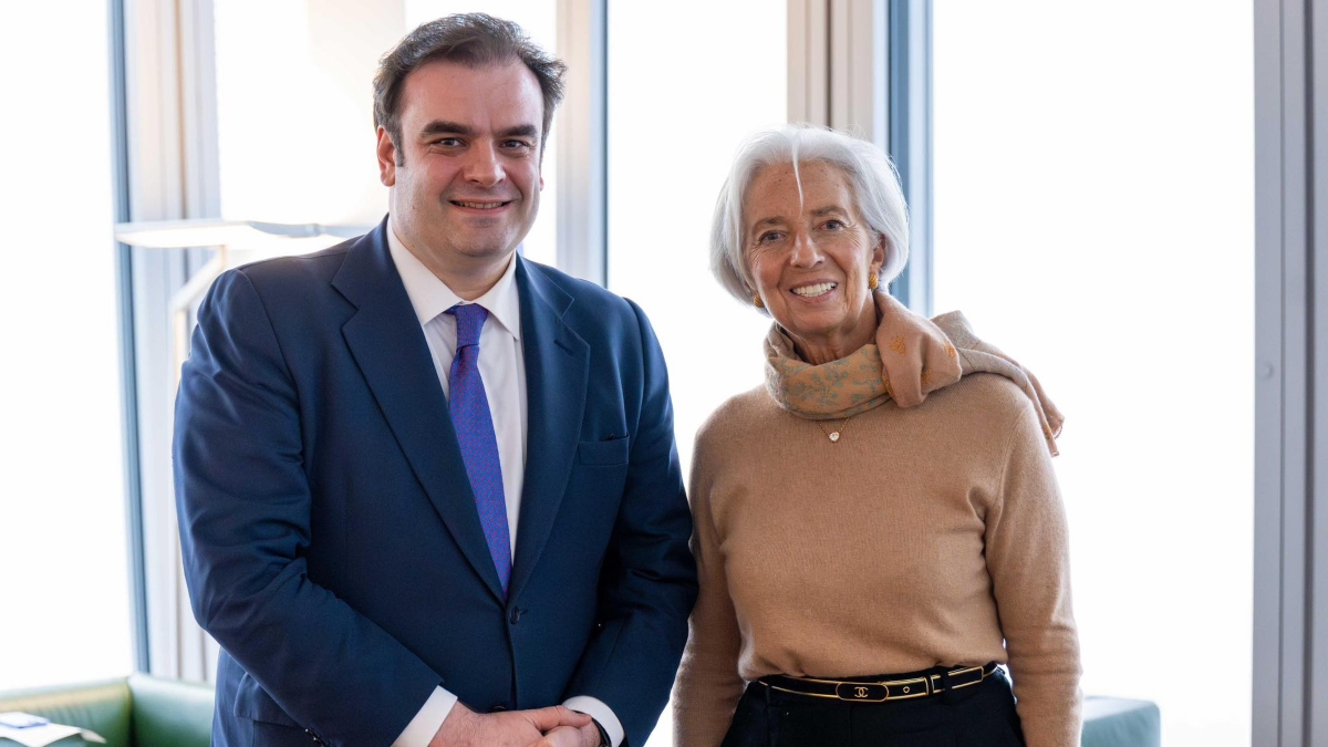 Πιερρακάκης μετά τη συνάντηση με Λαγκάρντ: Στόχος μια πιο ισχυρή και ανθεκτική ευρωζώνη