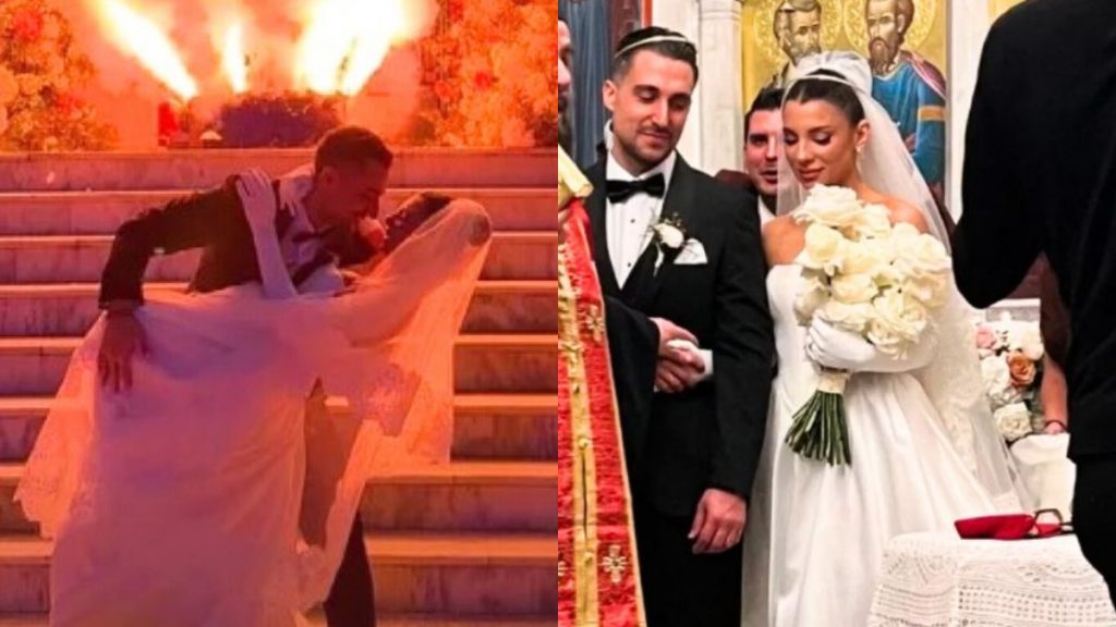 Σάκης Κατσούλης – Μαριαλένα Ρουμελιώτη: Παντρεύτηκαν με θρησκευτικό γάμο λίγο πριν γίνουν γονείς (pics)