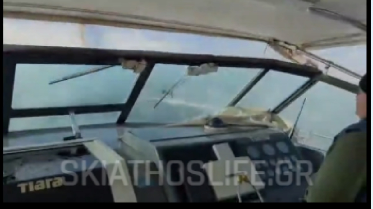 Σκιάθος: Επιχείρηση διακομιδής για 3μηνο βρέφος παρά τις δύσκολες καιρικές συνθήκες (Βίντεο)