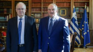 Κωνσταντίνος Τασούλας: Συναντήθηκε με τον πρώην Πρωθυπουργό Κώστα Καραμανλή