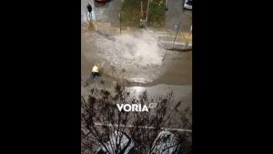 Θεσσαλονίκη: Εισαγγελική έρευνα για το ατύχημα με τους τέσσερις τραυματίες κατά τη σύνδεση αγωγού της ΕΥΑΘ