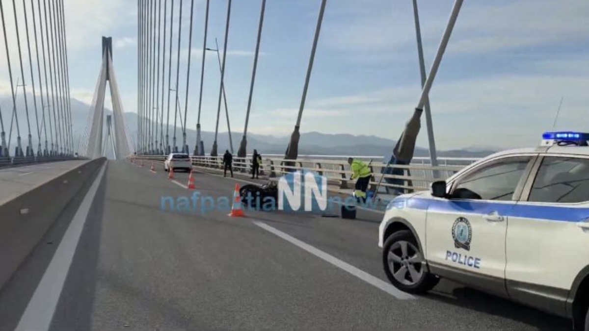 Τραγωδία στη γέφυρα Ρίου – Αντιρίου: Νεκρός δικυκλιστής μετά από σύγκρουση με νταλίκα (βίντεο)