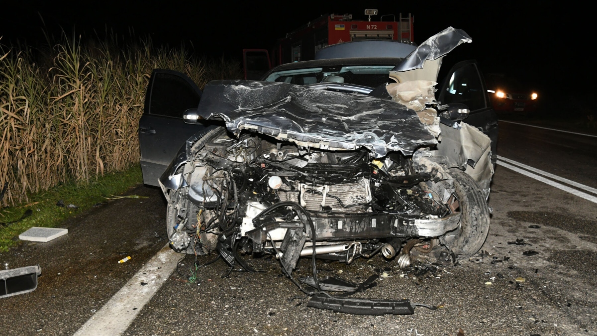 Τροχαίο δυστύχημα στη Λάρισα: Νεκρός 32χρονος μετά από μετωπική σύγκρουση με ΙΧ