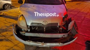 Απίστευτο τροχαίο στη Θεσσαλονίκη: Μεθυσμένη 24χρονη οδηγός τράκαρε 15 αυτοκίνητα και κατέληξε σε τζαμαρία (φωτογραφίες)