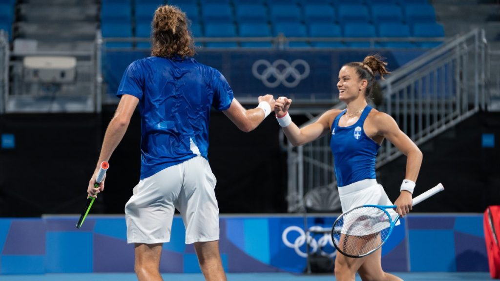 Τσιτσιπάς – Σάκκαρη: Επιβλητική εμφάνιση επικράτησαν της Ιαπωνίας 2-0 σετ στο διπλό του United Cup