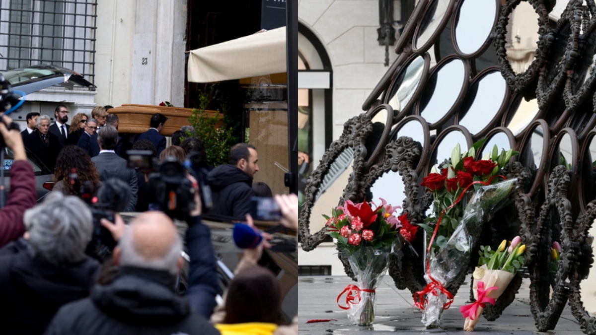 Βαλεντίνο: Σε λαϊκό προσκύνημα στην Ιταλία από σήμερα το πρωί η σορός του διάσημου σχεδιαστή (pics)