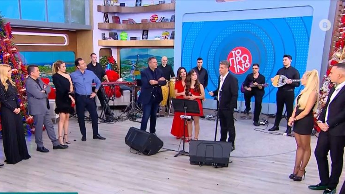 Χάρης Βαρθακούρης: Η 13χρονη κόρη του έκανε το τηλεοπτικό της ντεμπούτο, τραγουδώντας στο πλευρό του