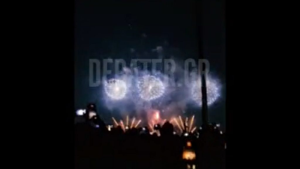 Το DEBATER στο φαντασμαγορικό σόου των πυροτεχνημάτων για την αλλαγή του χρόνου στη Ζυρίχη