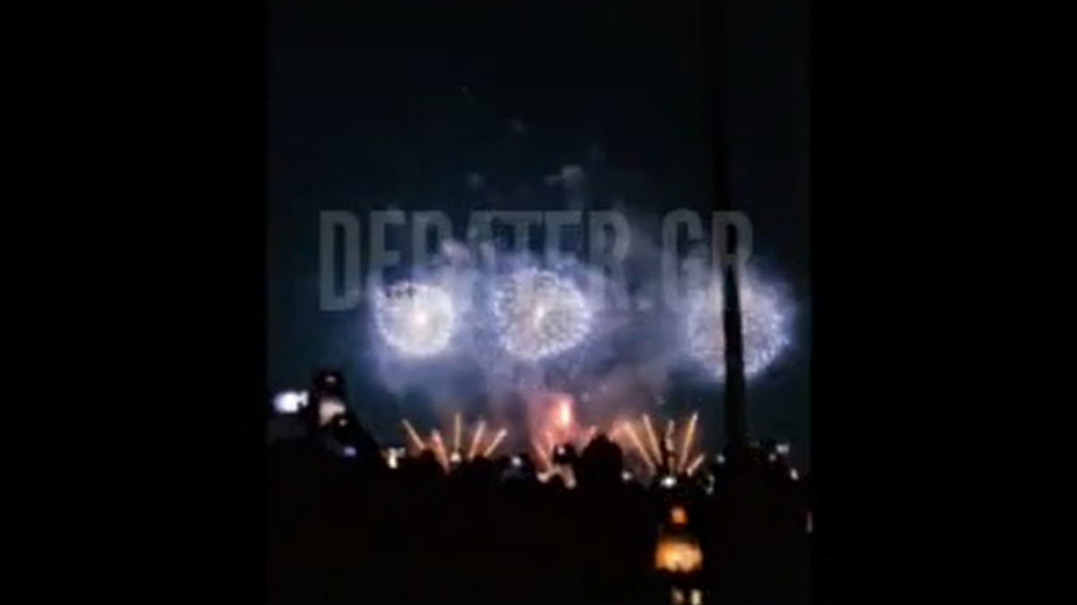 Το DEBATER στο φαντασμαγορικό σόου των πυροτεχνημάτων για την αλλαγή του χρόνου στη Ζυρίχη