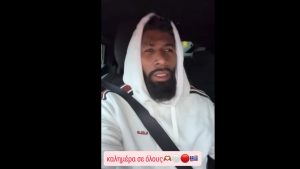 Ρόντινεϊ: «Ξεσάλωσε» με Αντώνη Ρέμο πηγαίνοντας στην προπόνηση (βίντεο)