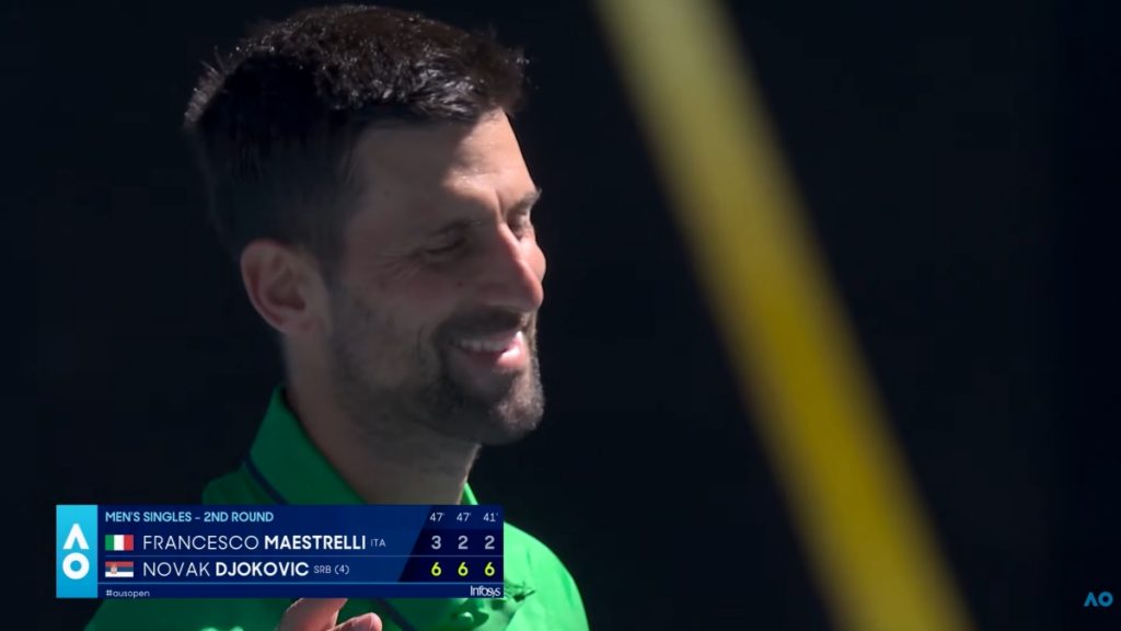 Νόβακ Τζόκοβιτς: Εύκολη πρόκριση για τον Σέρβο στον τρίτο γύρο του Australian Open