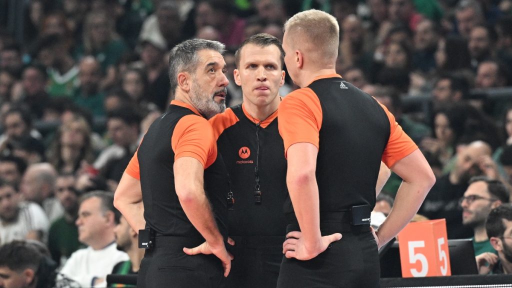 Παναθηναϊκός – Παρί: Αυτή θα είναι η διαιτιτική τριάδα του αγώνα