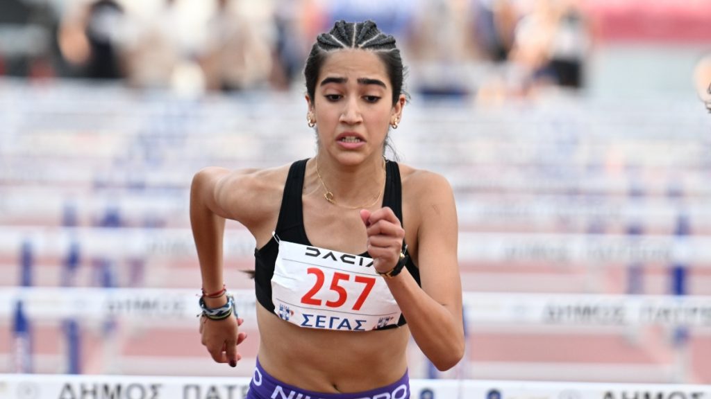 Πανελλήνιο ρεκόρ Κ18 στα 60 μ. εμπόδια για την κόρη του Κώστα Μπακογιάννη, Δανάη-Θεοδώρα