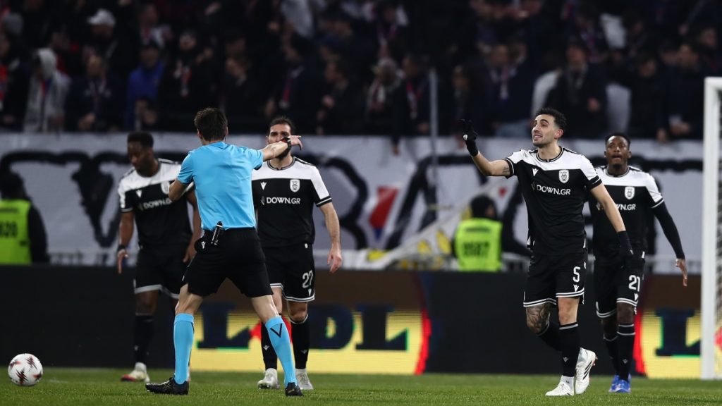 ΠΑΟΚ: Επιστολή διαμαρτυρίας στην UEFA για την διαιτησία στον αγώνα με τη Λυών