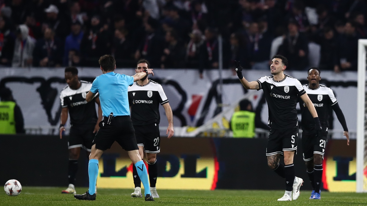 ΠΑΟΚ: Επιστολή διαμαρτυρίας στην UEFA για την διαιτησία στον αγώνα με τη Λυών