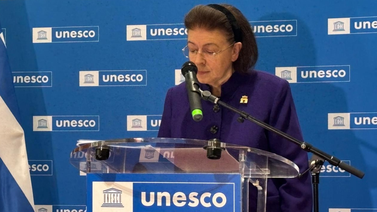 Μενδώνη στην UNESCO: “Η ελληνική γλώσσα θεμέλιο του Πολιτισμού και της Δημοκρατίας”
