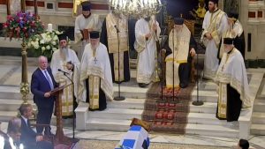 Ο επικήδειος Τασούλα για την Ελένη-Γλύκατζη Αρβελέρ: “Πέρασε στην αιωνιότητα των οικουμενικών Ελληνίδων”