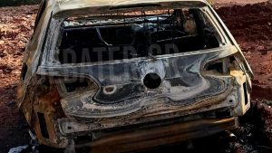 Νέα Πέραμος: Φωτογραφία ντοκουμέντο με το καμένο ΙΧ των απαγωγέων και εκτελεστών του 27χρονου