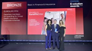 Διάκριση για την Eurolife FFH στα e-volution Awards 2026 για την πλατφόρμα EurolifeEnter