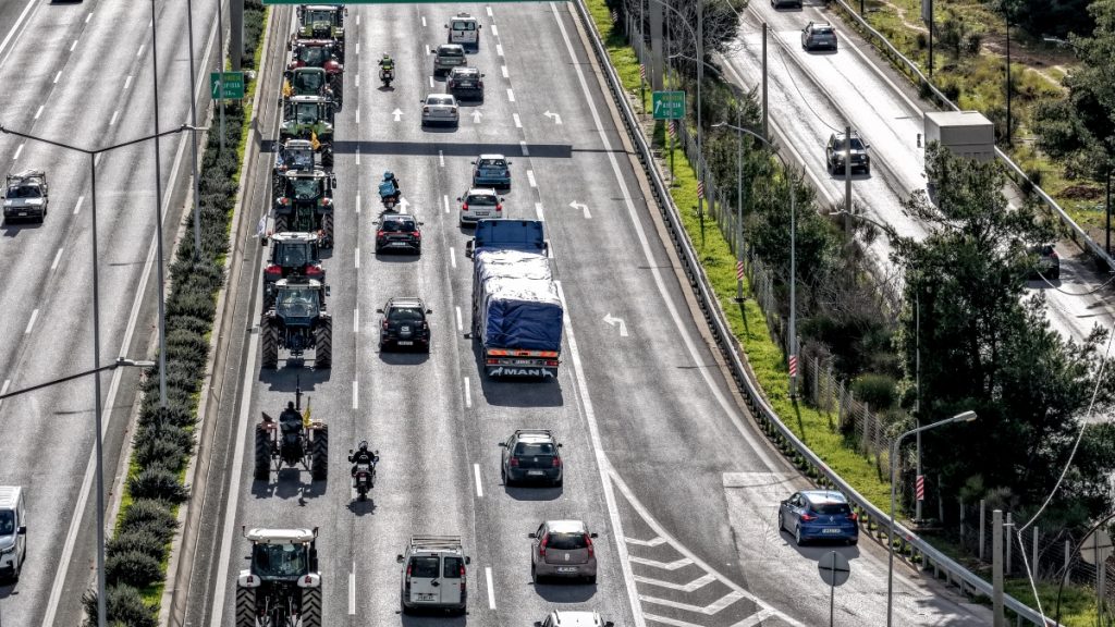 Αθήνα: Κυκλοφοριακές ρυθμίσεις λόγω της άφιξης των αγροτών