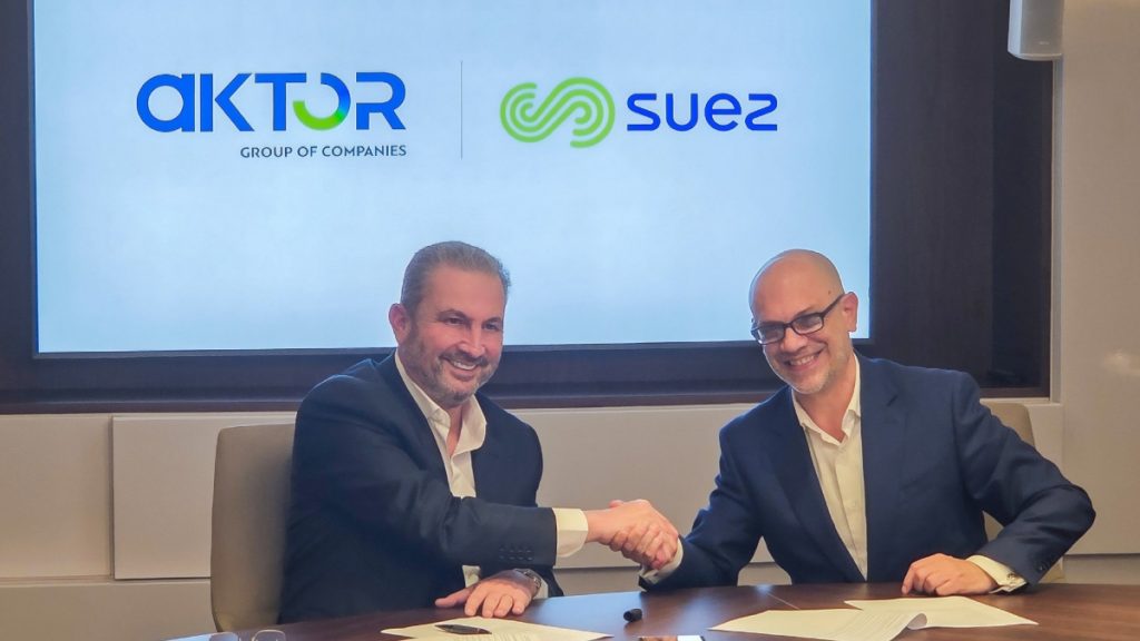 Στρατηγική Συμφωνία του Ομίλου AKTOR με την SUEZ INTERNATIONAL