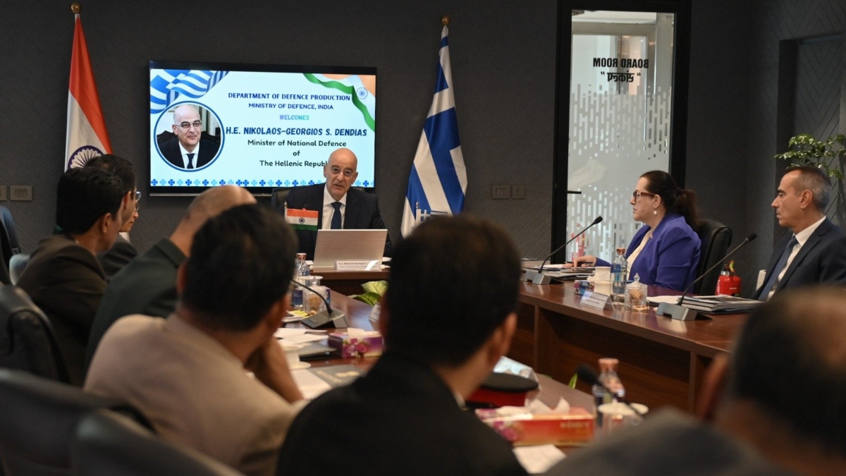 Δένδιας από Ινδία: “Σημαντικές προοπτικές συνεργασίας στην αμυντική καινοτομία και την τεχνολογία αιχμής”