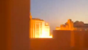 Τρόμος στο Ντουμπάι, με drone από το Ιράν που χτύπησε ξενοδοχείο στο Palm Jumeirah