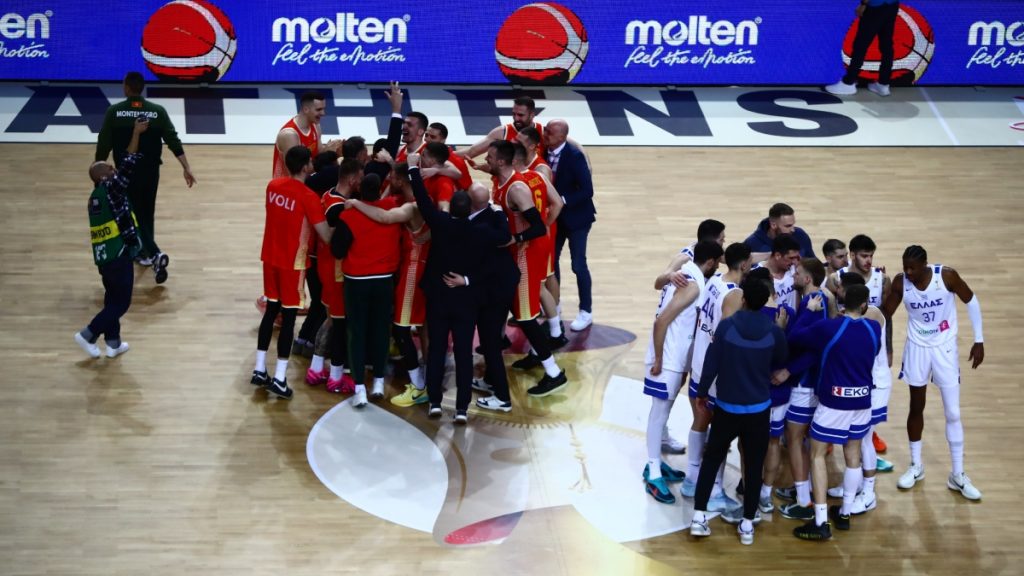Ελλάδα – Μαυροβούνιο 65-67: Πλήρωσε λάθη και αστοχία και γνώρισε την πρώτη ήττα στα προκριματικά του Μουντομπάσκετ 2027