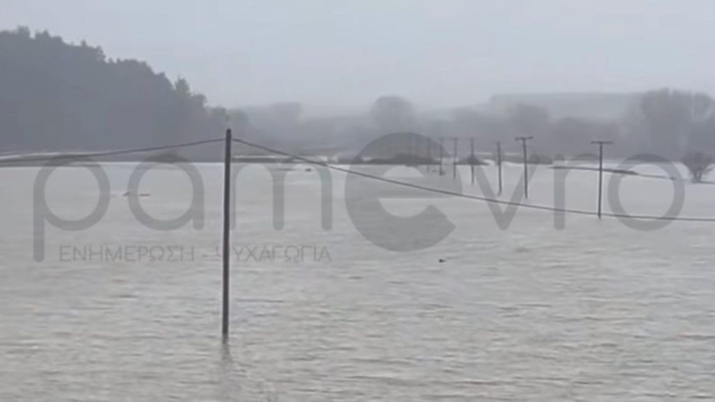 Σε κατάσταση συναγερμού ο Έβρος: “Πνίγεται” το Σουφλί από τις πλημμύρες – Κλειστός ο δρόμος προς τη Δαδιά (βίντεο)