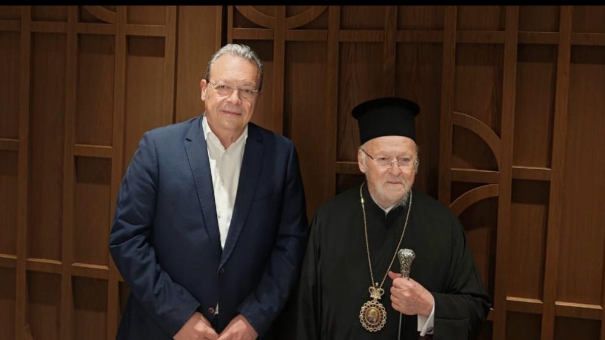 Φάμελλος: Συναντήθηκε με τον Πατριάρχη Βαρθολομαίο – “Διαχρονική η στήριξη του ΣΥΡΙΖΑ στο Οικουμενικό Πατριαρχείο”