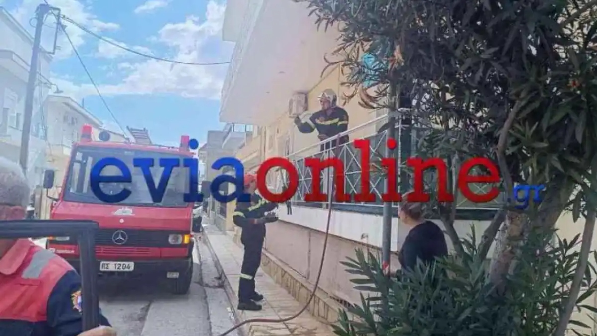 Υπό έλεγχο η φωτιά σε σπίτι στον Αμάρυνθο Ευβοίας