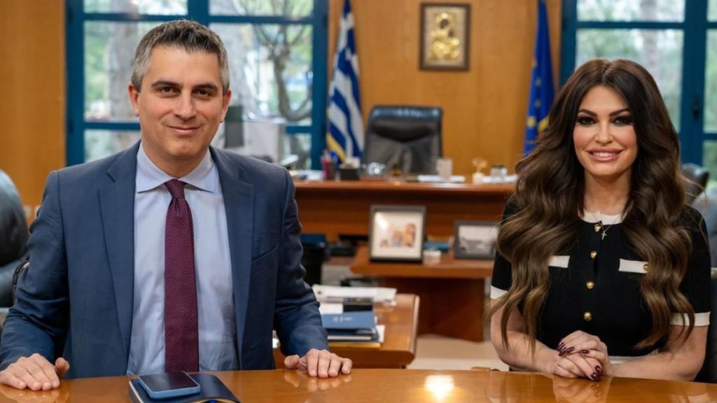 Χρίστος Δήμας: Συναντήθηκε με την Κίμπερλι Γκίλφοϊλ