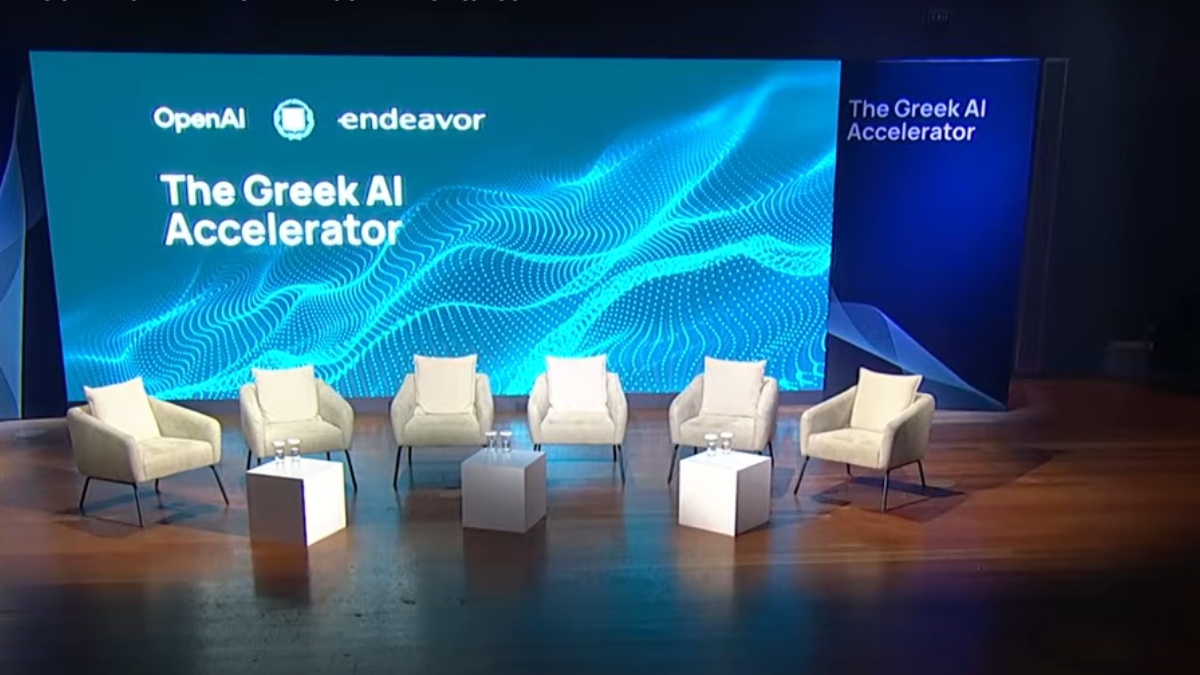 Live η συζήτηση για το πρόγραμμα Greek AI Accelerator με την παρουσία του Κυριάκου Μητσοτάκη