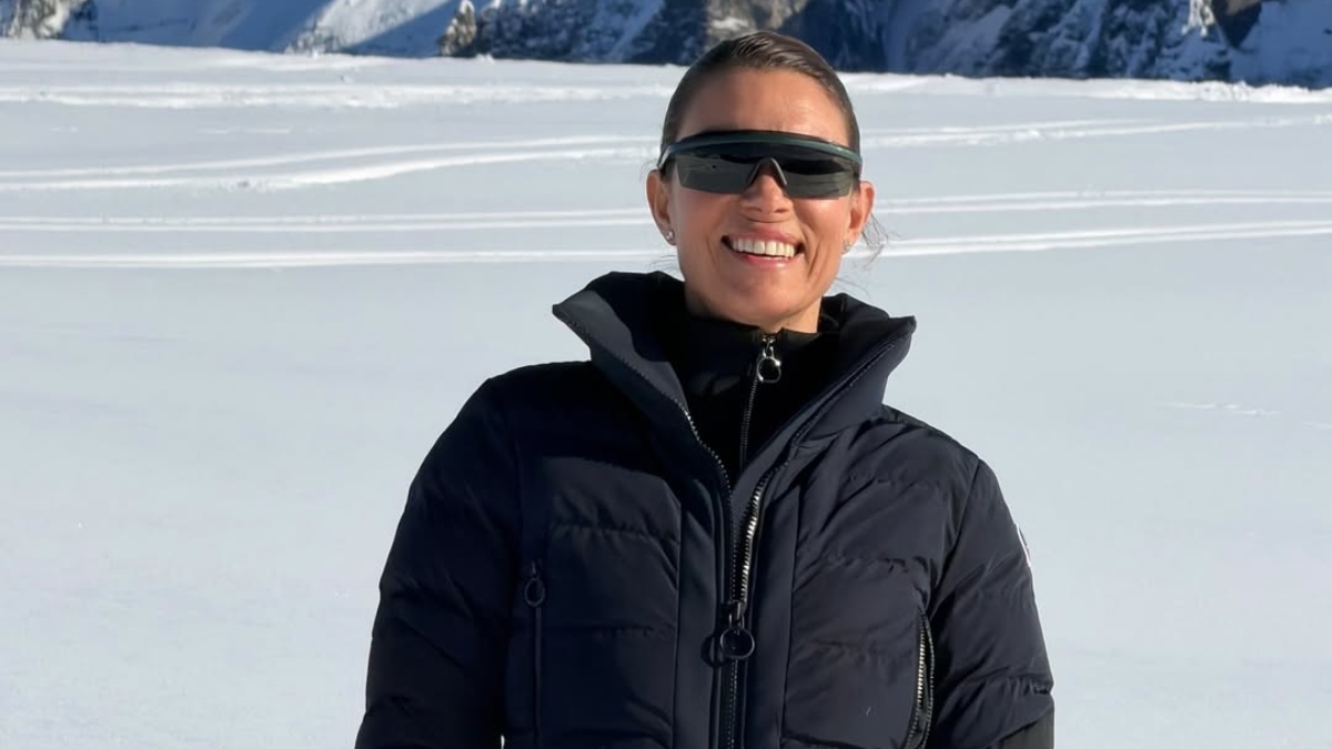 Βίκυ Καγιά: Οικογενειακή απόδραση για σκι στην καρδιά των Άλπεων