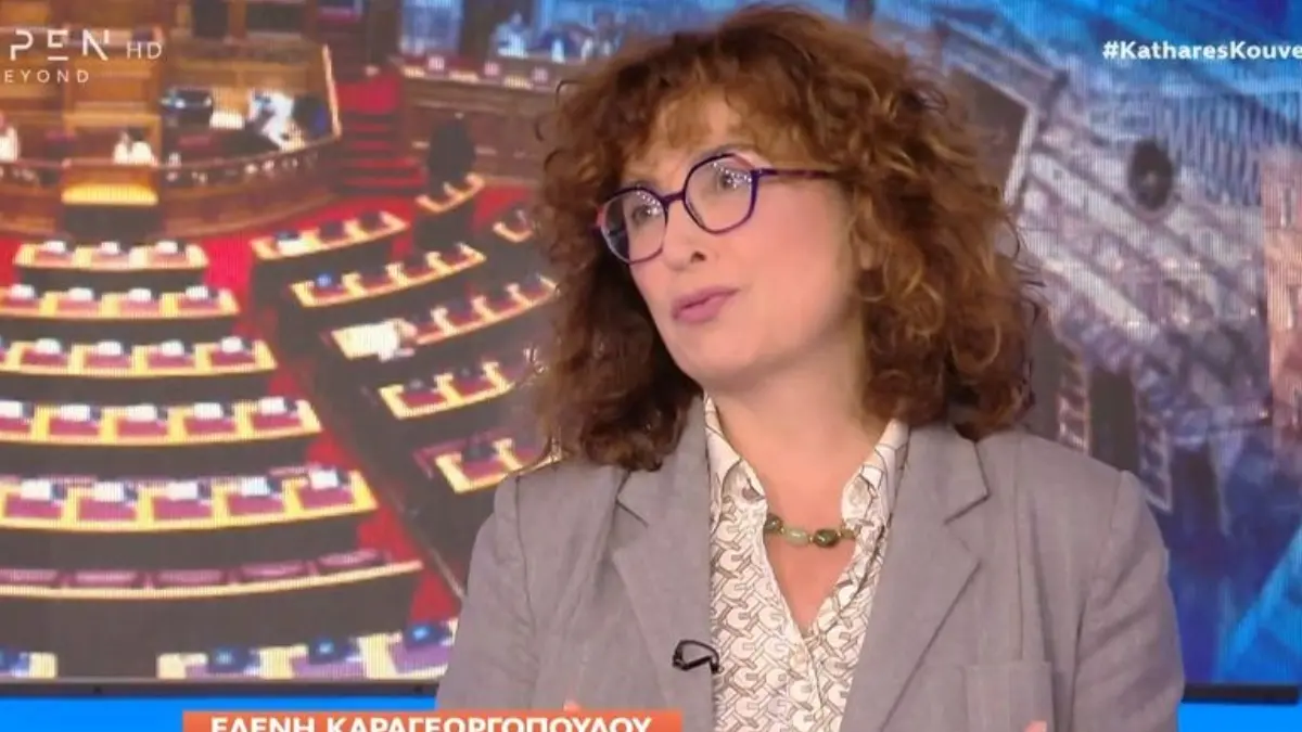 Ελένη Καραγεωργοπούλου: Δεν άντεχα το φίλτρο στην Πλεύση Ελευθερίας – Τι είπε για τη βουλευτική της έδρα (Βίντεο)