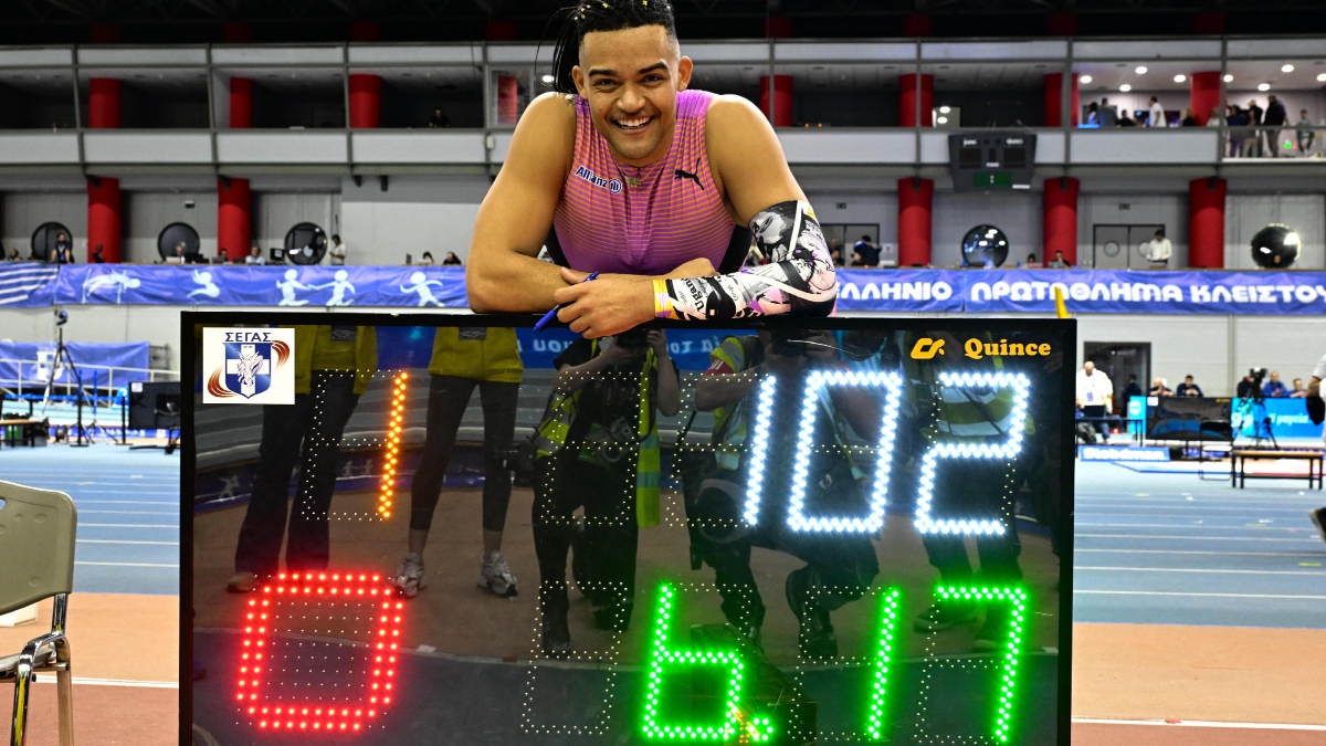 Καραλής: «Κάποια στιγμή ίσως δείτε κάτι μεγαλύτερο από ό,τι έκανα σήμερα, το παγκόσμιο ρεκόρ είναι στο μυαλό μου»