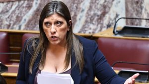 Κωνσταντοπούλου: “Εγκληματική η εξωτερική πολιτική που ασκεί η κυβέρνηση”