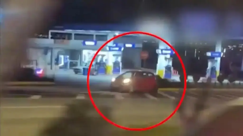Λεωφόρος Σχιστού: Βίντεο ντοκουμέντο από τον οδηγό που πήγαινε με την όπισθεν για 1,5 χιλιόμετρο