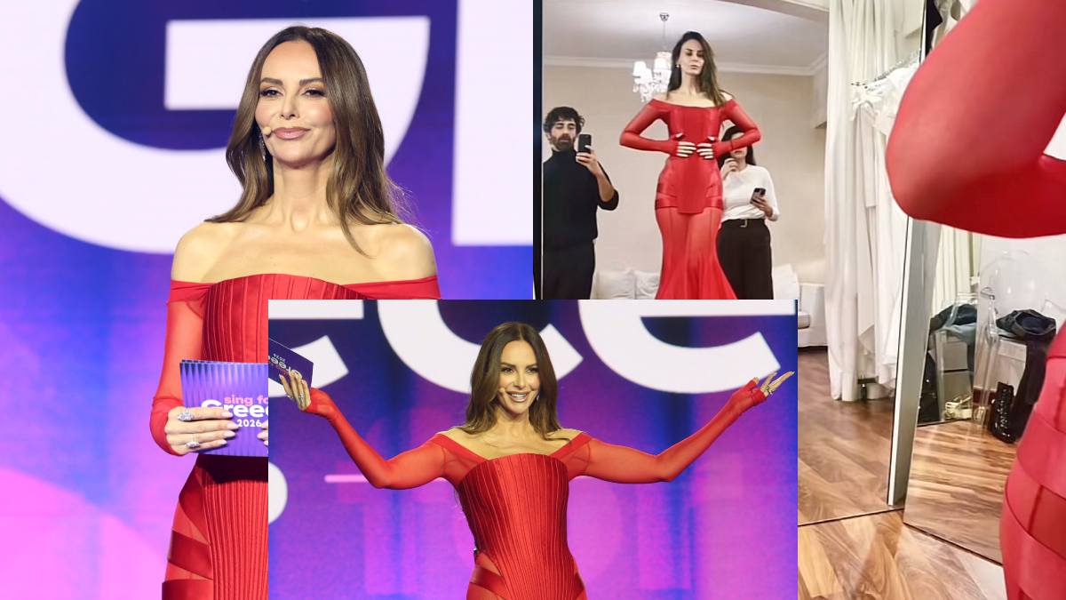 Μπέττυ Μαγγίρα: Όλες οι λεπτομέρειες του εντυπωσιακού look της στον Α’ Ημιτελικό του Sing for Greece