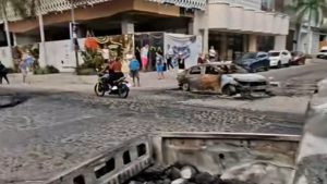 Η στιγμή των επιθέσεων στο Μεξικό και η αναστάτωση των πολιτών στο αεροδρόμιο (Βίντεο)