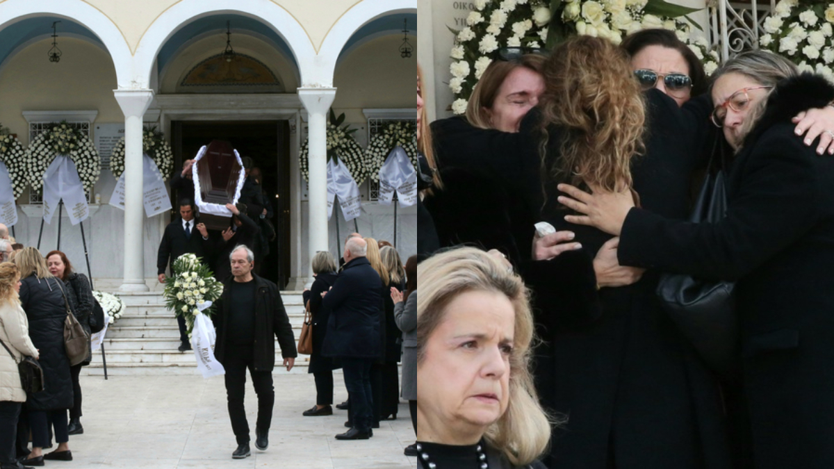 Αντιγόνη Πανέλλη: Συγκίνηση στο τελευταίο «αντίο» στην δημοσιογράφο (pics)