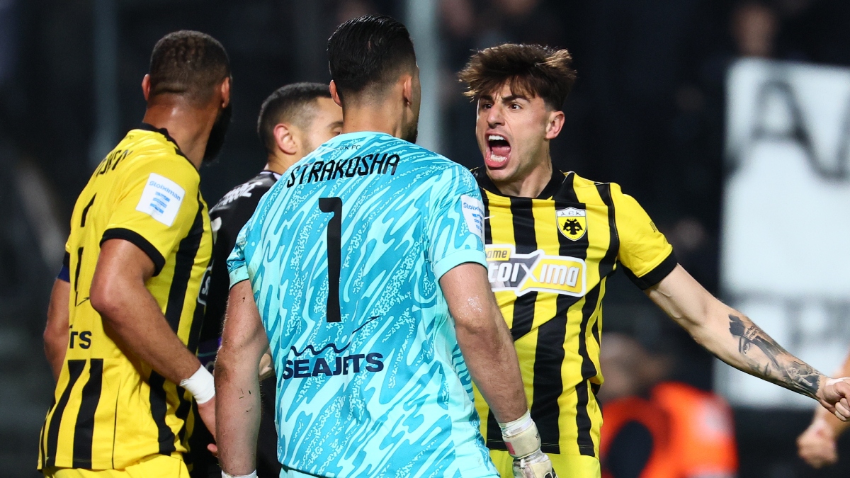 Χαμός στο ΠΑΟΚ – ΑΕΚ: Απέκρουσε πέναλτι του Γιακουμάκη ο Στρακόσια