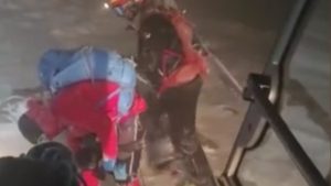 Παρνασσός: Βίντεο ντοκουμέντο από την διάσωση των δύο ορειβατών