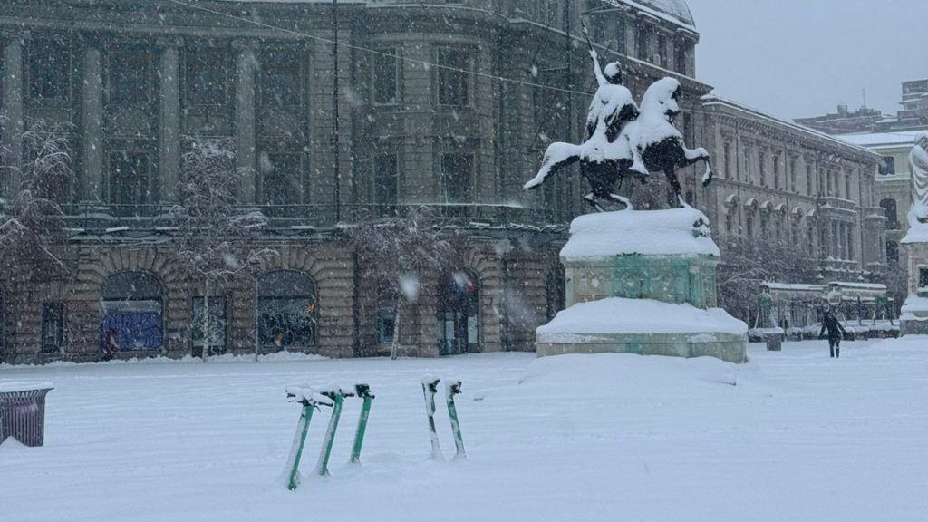 Ρουμανία: Καθηλωμένα αεροπλάνα και κλειστοί δρόμοι από τις ισχυρές χιονοπτώσεις (Εικόνες & Βίντεο)